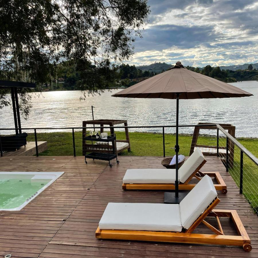 Botanico Hotel Boutique Guatape El Penol  Exteriör bild