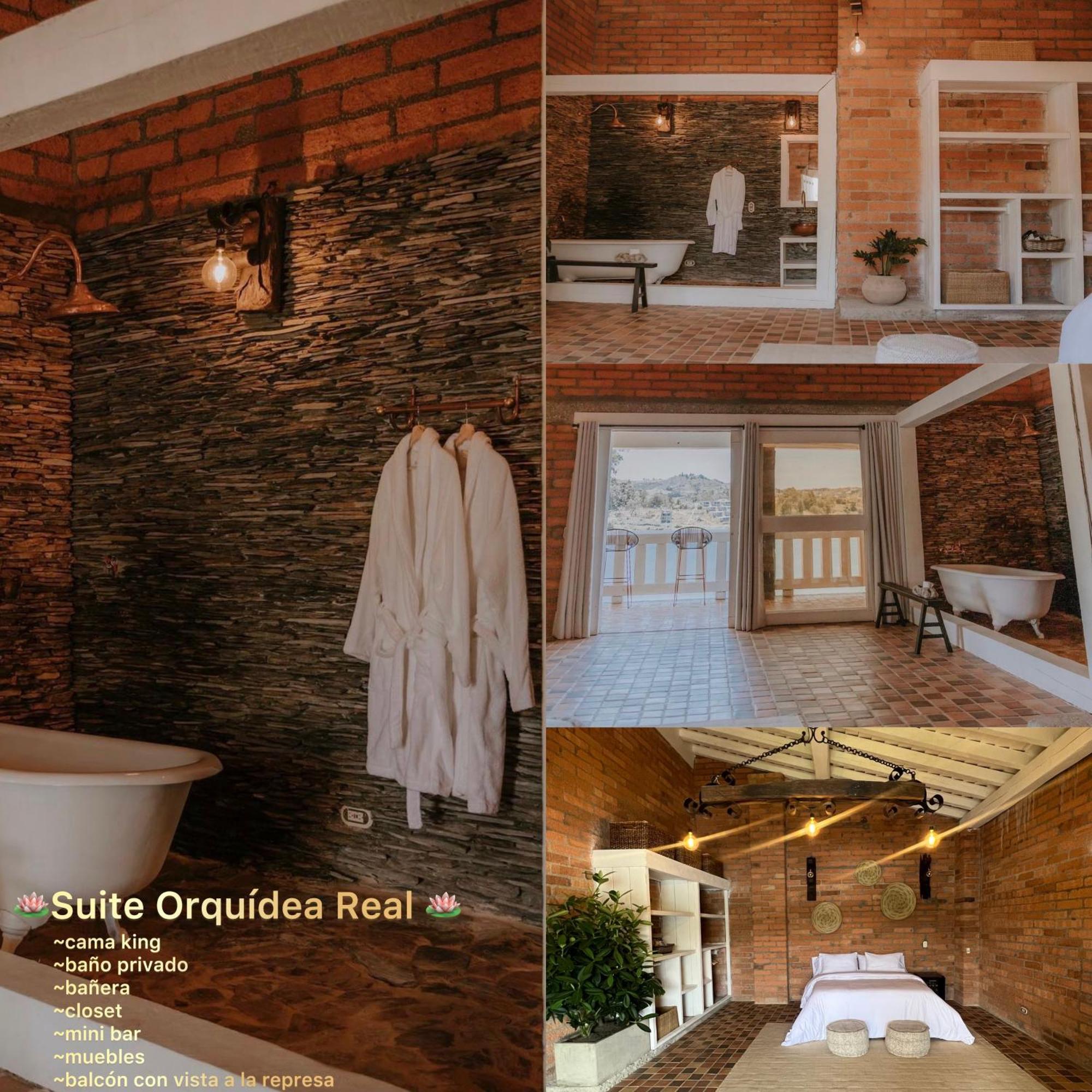 Botanico Hotel Boutique Guatape El Penol  Exteriör bild