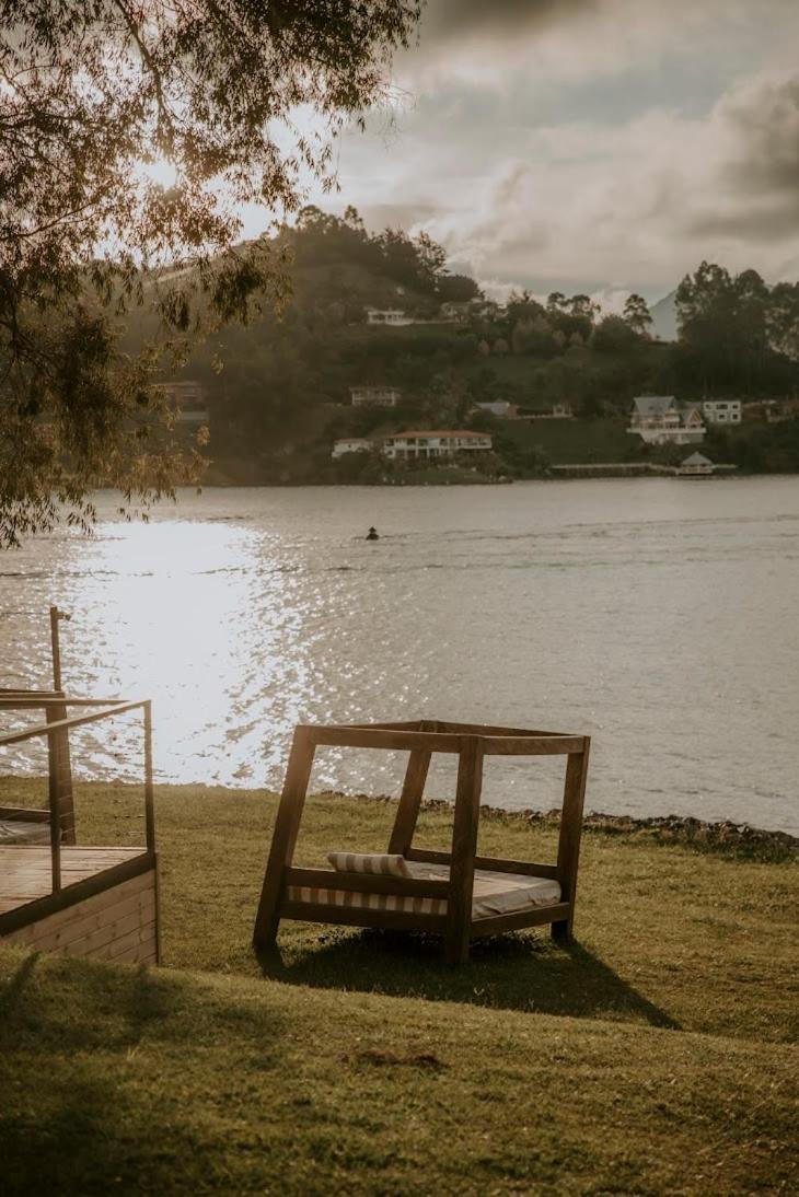 Botanico Hotel Boutique Guatape El Penol  Exteriör bild