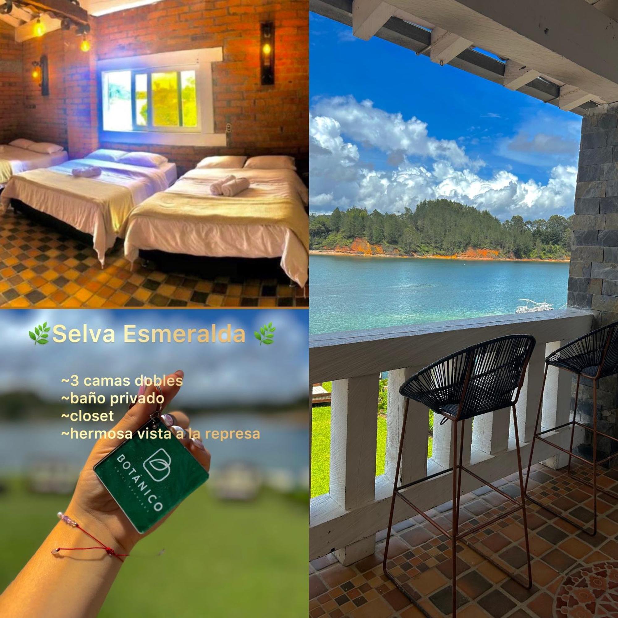 Botanico Hotel Boutique Guatape El Penol  Exteriör bild